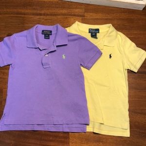 2 POLO Ralph Lauren shirts